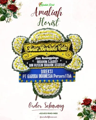 Papan Bunga Duka di Laucih